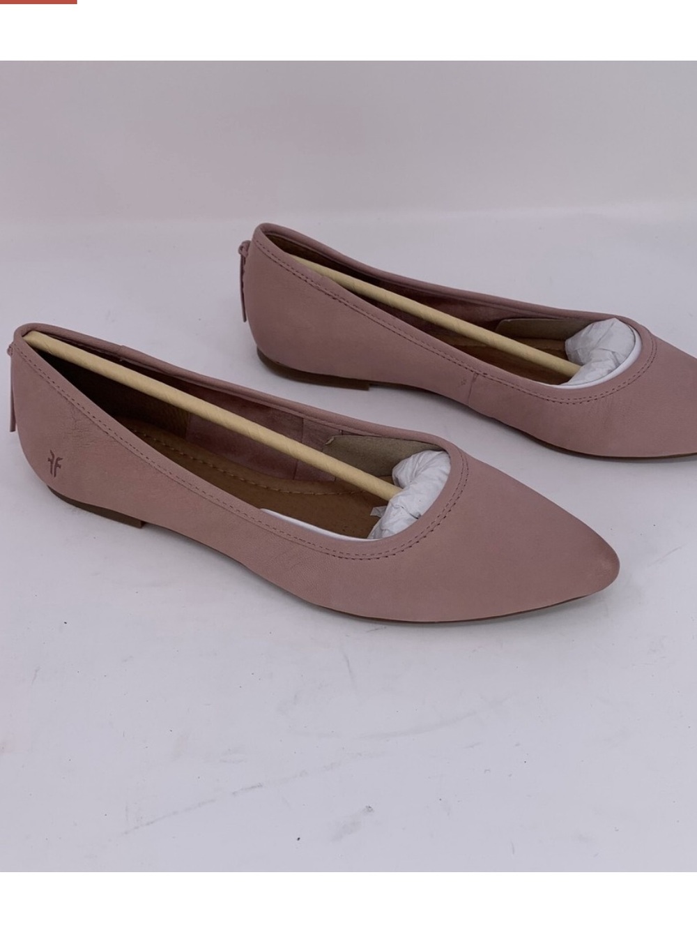 Frye Regina Ballet Flats Womens 8.5 M Lilac Pointed Toe Slip On